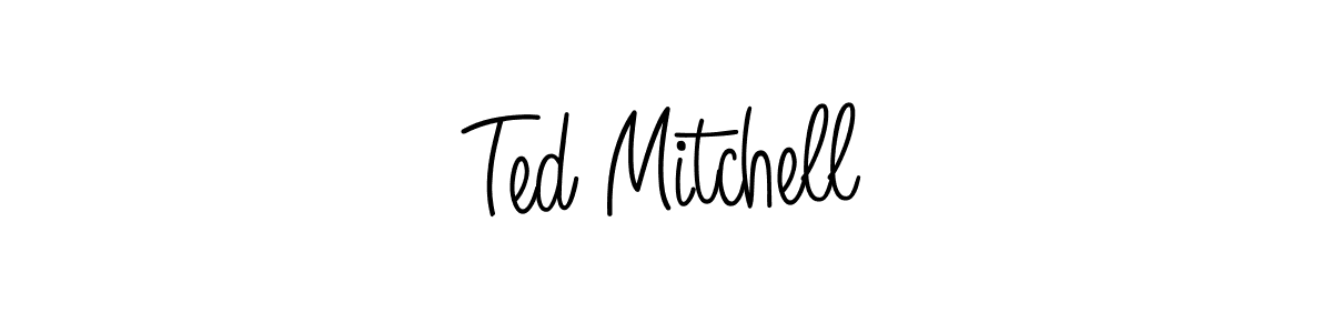 Design your own signature with our free online signature maker. With this signature software, you can create a handwritten (Angelique-Rose-font-FFP) signature for name Ted Mitchell. Ted Mitchell signature style 5 images and pictures png