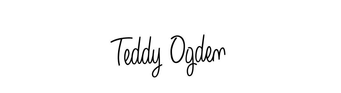 Angelique-Rose-font-FFP is a professional signature style that is perfect for those who want to add a touch of class to their signature. It is also a great choice for those who want to make their signature more unique. Get Teddy Ogden name to fancy signature for free. Teddy Ogden signature style 5 images and pictures png