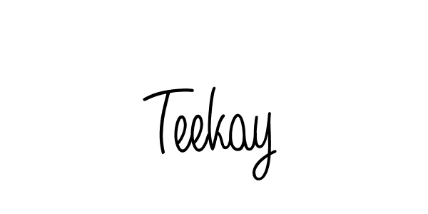 Angelique-Rose-font-FFP is a professional signature style that is perfect for those who want to add a touch of class to their signature. It is also a great choice for those who want to make their signature more unique. Get Teekay name to fancy signature for free. Teekay signature style 5 images and pictures png