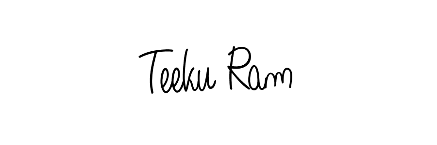 Also we have Teeku Ram name is the best signature style. Create professional handwritten signature collection using Angelique-Rose-font-FFP autograph style. Teeku Ram signature style 5 images and pictures png