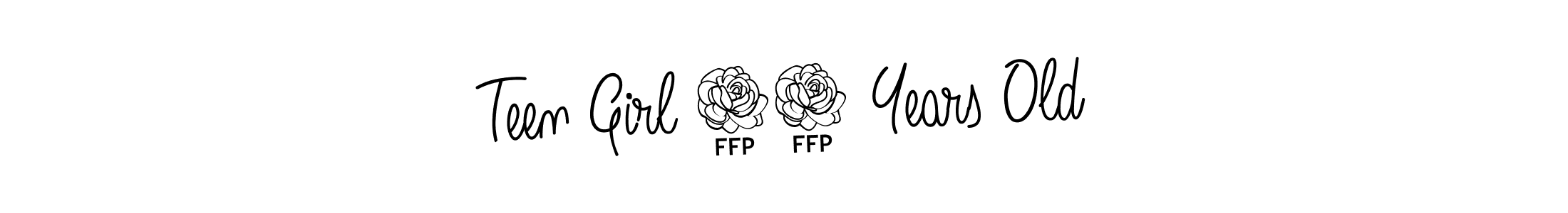Create a beautiful signature design for name Teen Girl 12 Years Old. With this signature (Angelique-Rose-font-FFP) fonts, you can make a handwritten signature for free. Teen Girl 12 Years Old signature style 5 images and pictures png