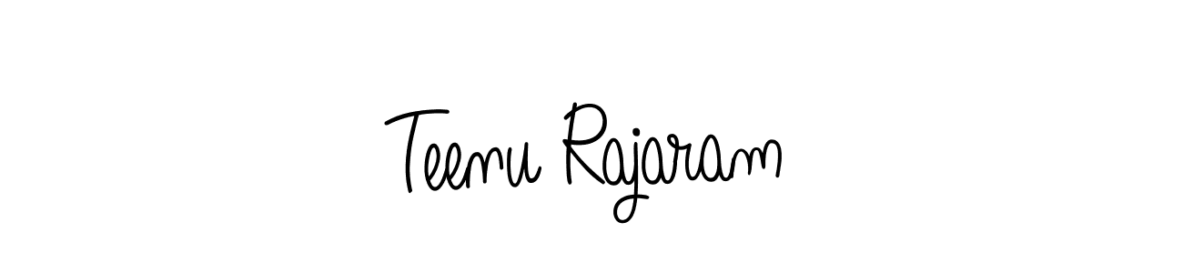 Check out images of Autograph of Teenu Rajaram name. Actor Teenu Rajaram Signature Style. Angelique-Rose-font-FFP is a professional sign style online. Teenu Rajaram signature style 5 images and pictures png