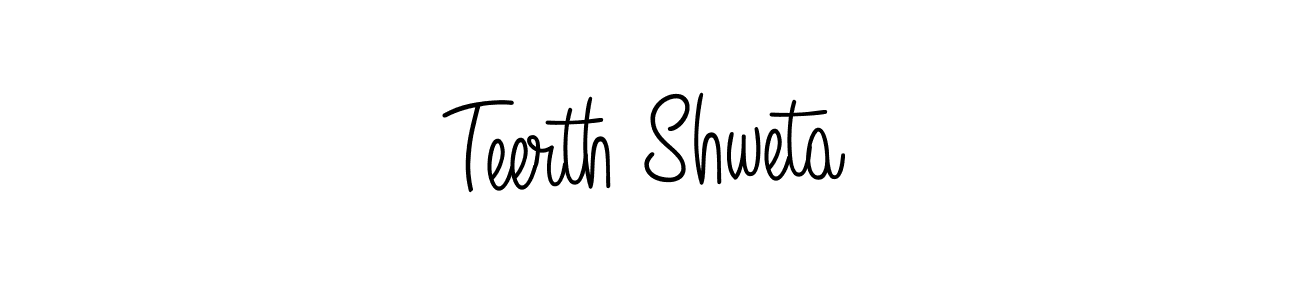 Make a beautiful signature design for name Teerth Shweta. Use this online signature maker to create a handwritten signature for free. Teerth Shweta signature style 5 images and pictures png