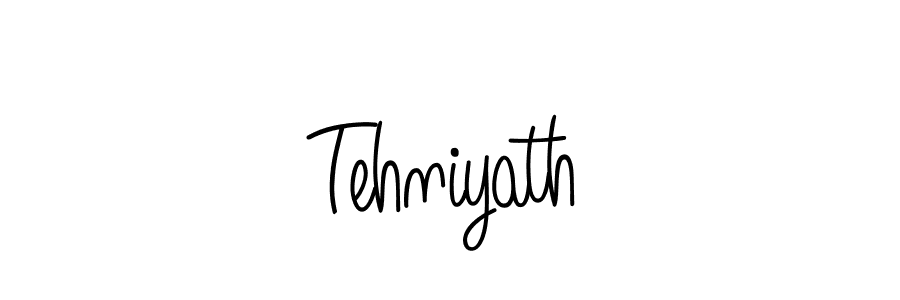 Design your own signature with our free online signature maker. With this signature software, you can create a handwritten (Angelique-Rose-font-FFP) signature for name Tehniyath. Tehniyath signature style 5 images and pictures png