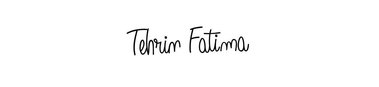 Also we have Tehrin Fatima name is the best signature style. Create professional handwritten signature collection using Angelique-Rose-font-FFP autograph style. Tehrin Fatima signature style 5 images and pictures png