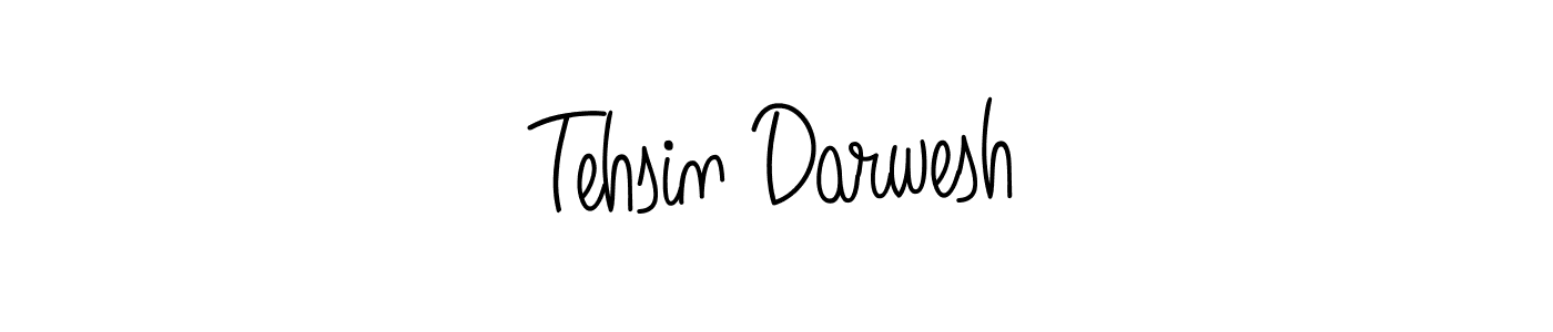 Once you've used our free online signature maker to create your best signature Angelique-Rose-font-FFP style, it's time to enjoy all of the benefits that Tehsin Darwesh name signing documents. Tehsin Darwesh signature style 5 images and pictures png