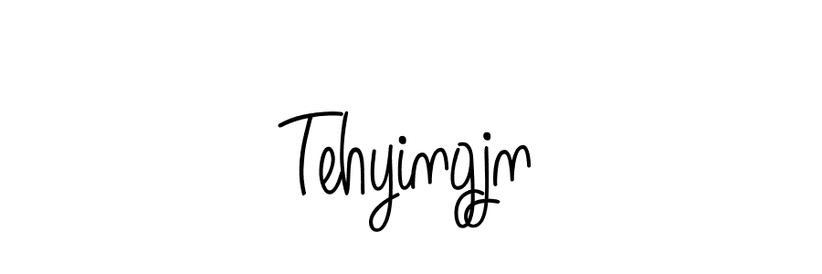 Design your own signature with our free online signature maker. With this signature software, you can create a handwritten (Angelique-Rose-font-FFP) signature for name Tehyingjn. Tehyingjn signature style 5 images and pictures png