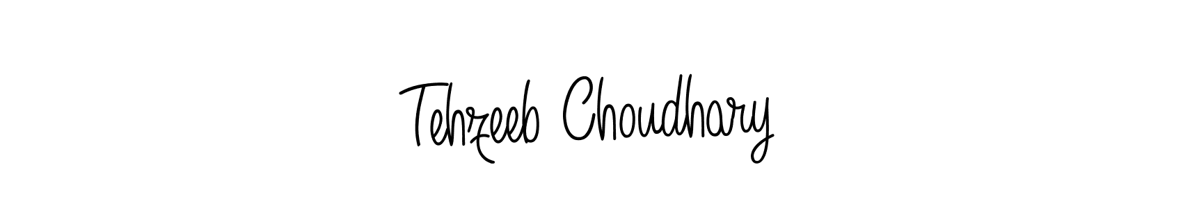 Also we have Tehzeeb Choudhary name is the best signature style. Create professional handwritten signature collection using Angelique-Rose-font-FFP autograph style. Tehzeeb Choudhary signature style 5 images and pictures png