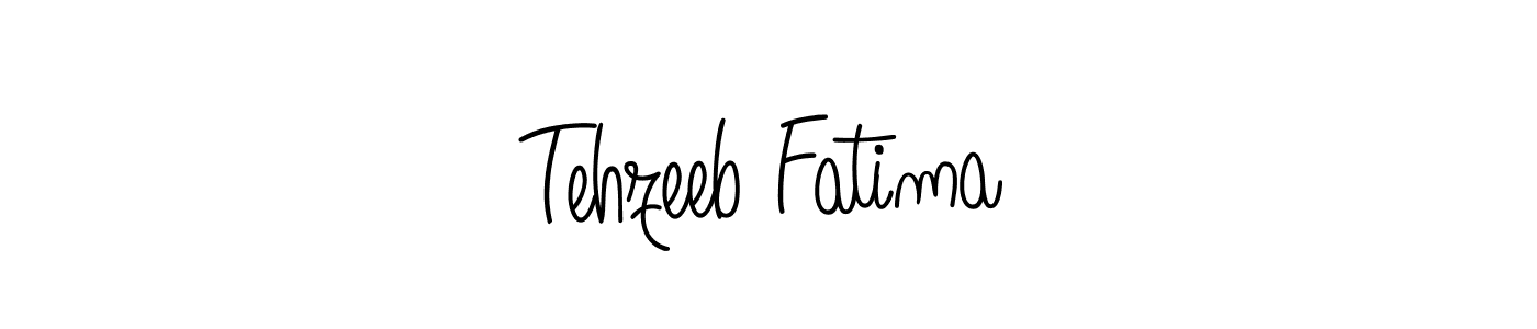 Tehzeeb Fatima stylish signature style. Best Handwritten Sign (Angelique-Rose-font-FFP) for my name. Handwritten Signature Collection Ideas for my name Tehzeeb Fatima. Tehzeeb Fatima signature style 5 images and pictures png