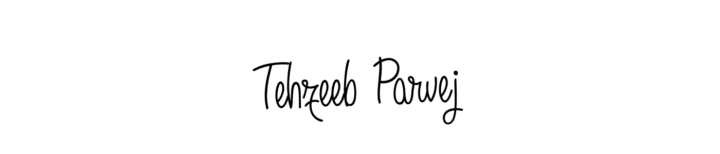 This is the best signature style for the Tehzeeb Parvej name. Also you like these signature font (Angelique-Rose-font-FFP). Mix name signature. Tehzeeb Parvej signature style 5 images and pictures png
