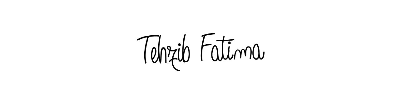 Also we have Tehzib Fatima name is the best signature style. Create professional handwritten signature collection using Angelique-Rose-font-FFP autograph style. Tehzib Fatima signature style 5 images and pictures png