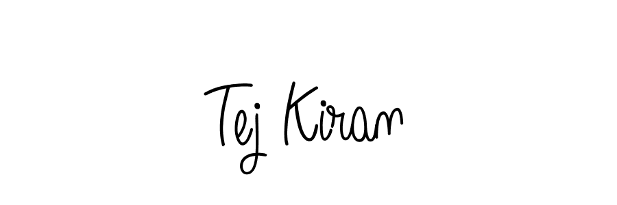 if you are searching for the best signature style for your name Tej Kiran. so please give up your signature search. here we have designed multiple signature styles  using Angelique-Rose-font-FFP. Tej Kiran signature style 5 images and pictures png