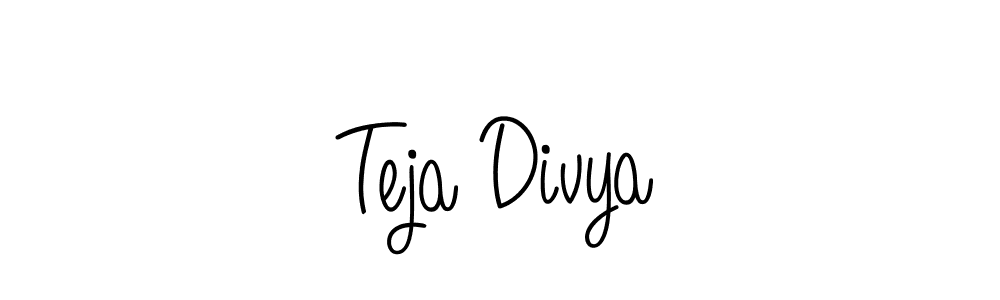 Once you've used our free online signature maker to create your best signature Angelique-Rose-font-FFP style, it's time to enjoy all of the benefits that Teja Divya name signing documents. Teja Divya signature style 5 images and pictures png