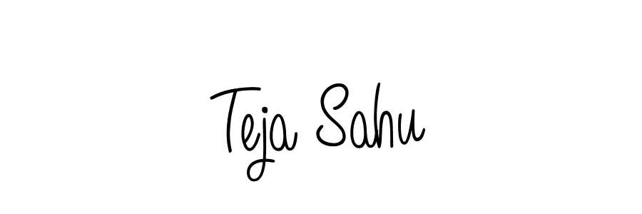 Once you've used our free online signature maker to create your best signature Angelique-Rose-font-FFP style, it's time to enjoy all of the benefits that Teja Sahu name signing documents. Teja Sahu signature style 5 images and pictures png