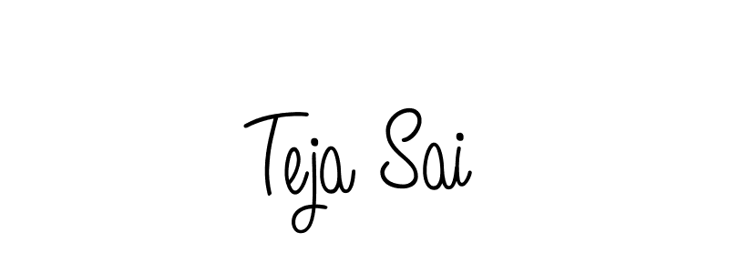 Also You can easily find your signature by using the search form. We will create Teja Sai name handwritten signature images for you free of cost using Angelique-Rose-font-FFP sign style. Teja Sai signature style 5 images and pictures png