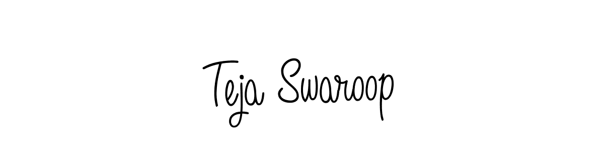 Best and Professional Signature Style for Teja Swaroop. Angelique-Rose-font-FFP Best Signature Style Collection. Teja Swaroop signature style 5 images and pictures png