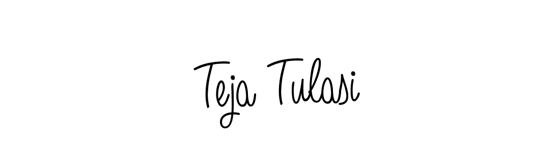 You should practise on your own different ways (Angelique-Rose-font-FFP) to write your name (Teja Tulasi) in signature. don't let someone else do it for you. Teja Tulasi signature style 5 images and pictures png