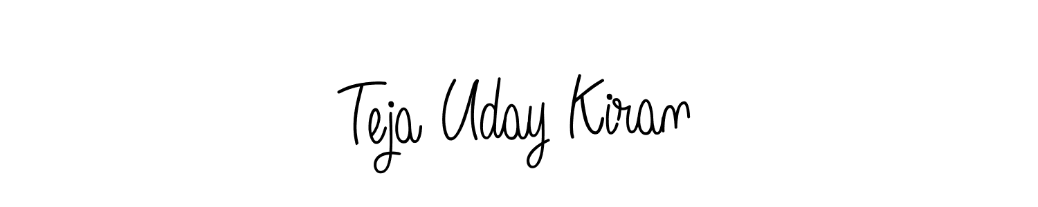 How to make Teja Uday Kiran signature? Angelique-Rose-font-FFP is a professional autograph style. Create handwritten signature for Teja Uday Kiran name. Teja Uday Kiran signature style 5 images and pictures png