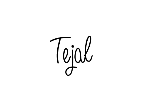 Create a beautiful signature design for name Tejal. With this signature (Angelique-Rose-font-FFP) fonts, you can make a handwritten signature for free. Tejal signature style 5 images and pictures png