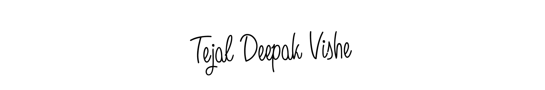 This is the best signature style for the Tejal Deepak Vishe name. Also you like these signature font (Angelique-Rose-font-FFP). Mix name signature. Tejal Deepak Vishe signature style 5 images and pictures png