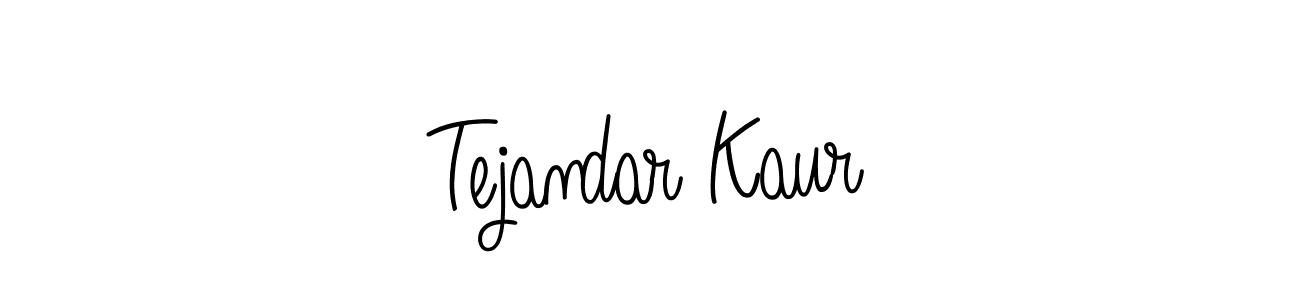 Make a beautiful signature design for name Tejandar Kaur. Use this online signature maker to create a handwritten signature for free. Tejandar Kaur signature style 5 images and pictures png