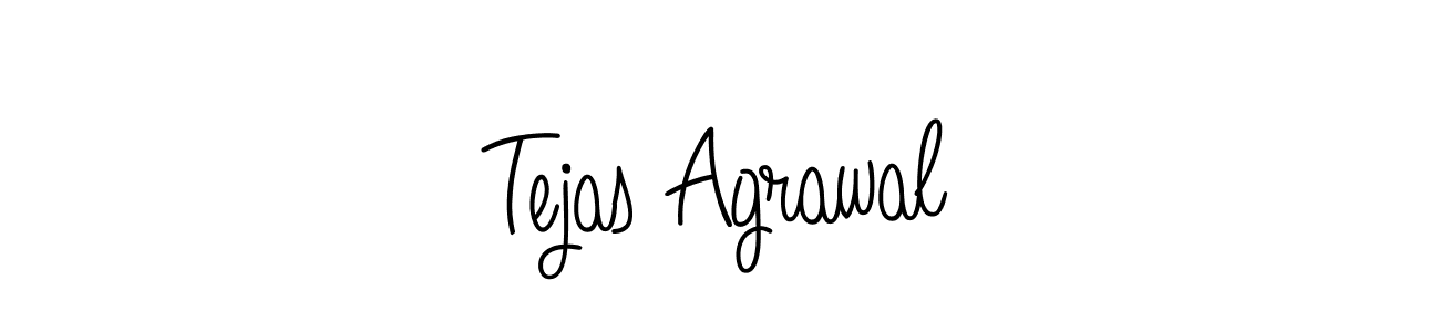 Tejas Agrawal stylish signature style. Best Handwritten Sign (Angelique-Rose-font-FFP) for my name. Handwritten Signature Collection Ideas for my name Tejas Agrawal. Tejas Agrawal signature style 5 images and pictures png