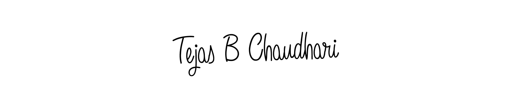 Make a short Tejas B Chaudhari signature style. Manage your documents anywhere anytime using Angelique-Rose-font-FFP. Create and add eSignatures, submit forms, share and send files easily. Tejas B Chaudhari signature style 5 images and pictures png