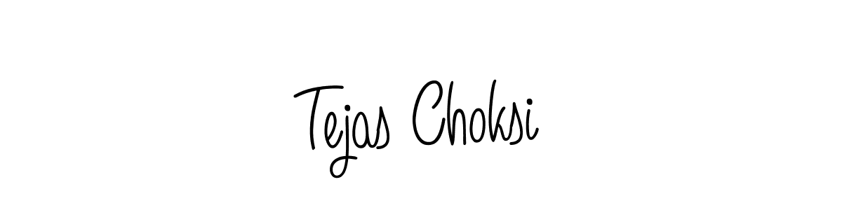 Make a beautiful signature design for name Tejas Choksi. Use this online signature maker to create a handwritten signature for free. Tejas Choksi signature style 5 images and pictures png