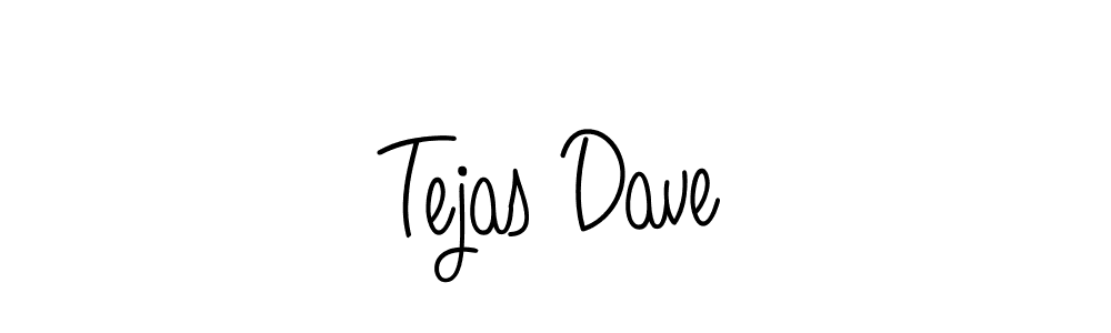 The best way (Angelique-Rose-font-FFP) to make a short signature is to pick only two or three words in your name. The name Tejas Dave include a total of six letters. For converting this name. Tejas Dave signature style 5 images and pictures png