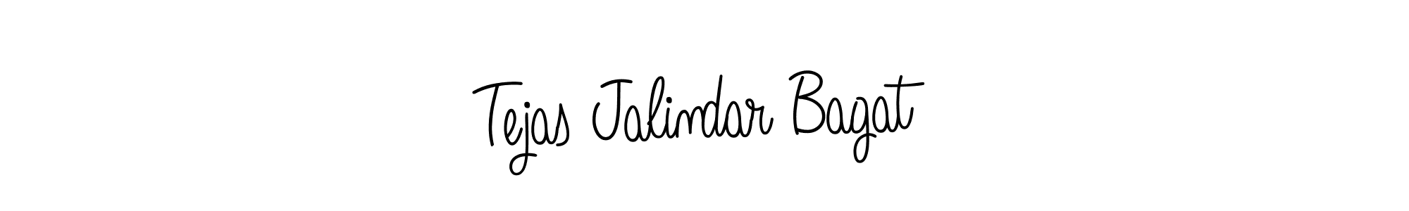 Make a short Tejas Jalindar Bagat signature style. Manage your documents anywhere anytime using Angelique-Rose-font-FFP. Create and add eSignatures, submit forms, share and send files easily. Tejas Jalindar Bagat signature style 5 images and pictures png