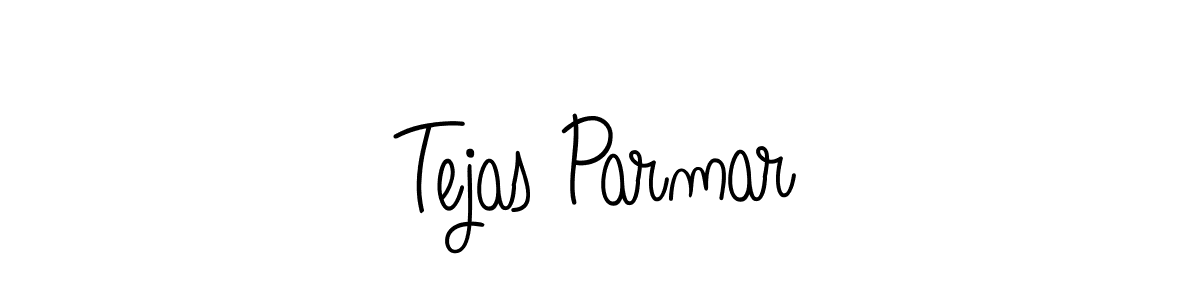 Design your own signature with our free online signature maker. With this signature software, you can create a handwritten (Angelique-Rose-font-FFP) signature for name Tejas Parmar. Tejas Parmar signature style 5 images and pictures png