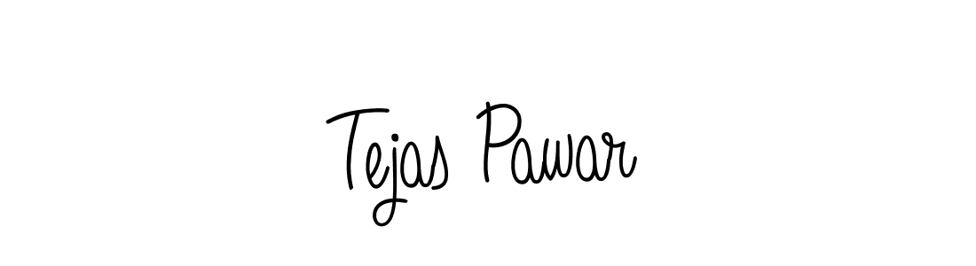 You should practise on your own different ways (Angelique-Rose-font-FFP) to write your name (Tejas Pawar) in signature. don't let someone else do it for you. Tejas Pawar signature style 5 images and pictures png