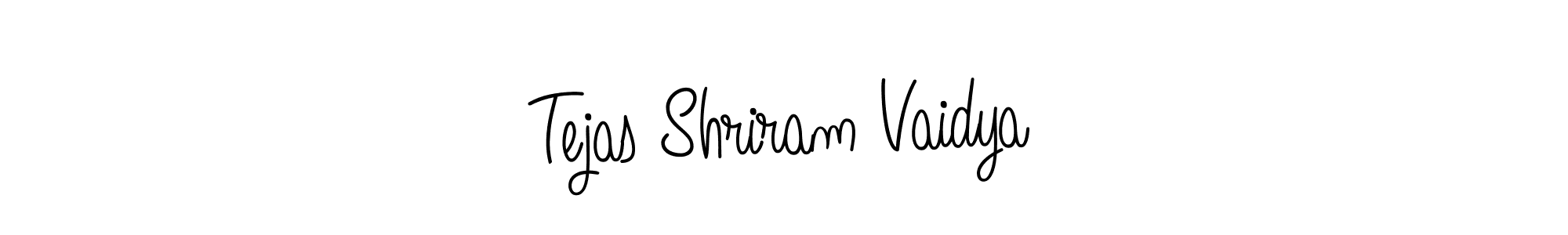 Tejas Shriram Vaidya stylish signature style. Best Handwritten Sign (Angelique-Rose-font-FFP) for my name. Handwritten Signature Collection Ideas for my name Tejas Shriram Vaidya. Tejas Shriram Vaidya signature style 5 images and pictures png