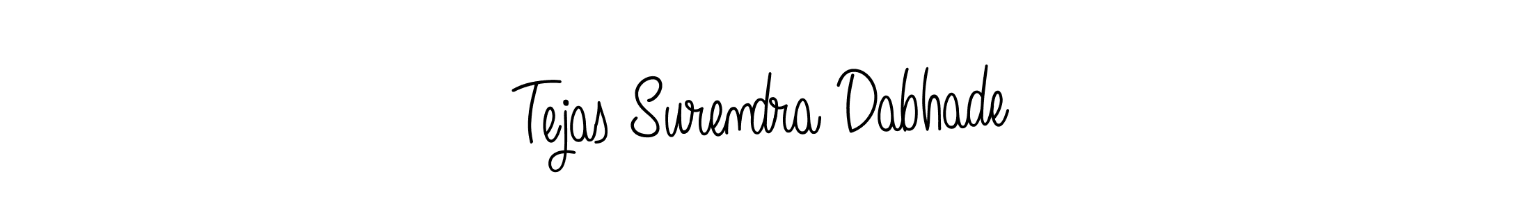 Make a beautiful signature design for name Tejas Surendra Dabhade. Use this online signature maker to create a handwritten signature for free. Tejas Surendra Dabhade signature style 5 images and pictures png