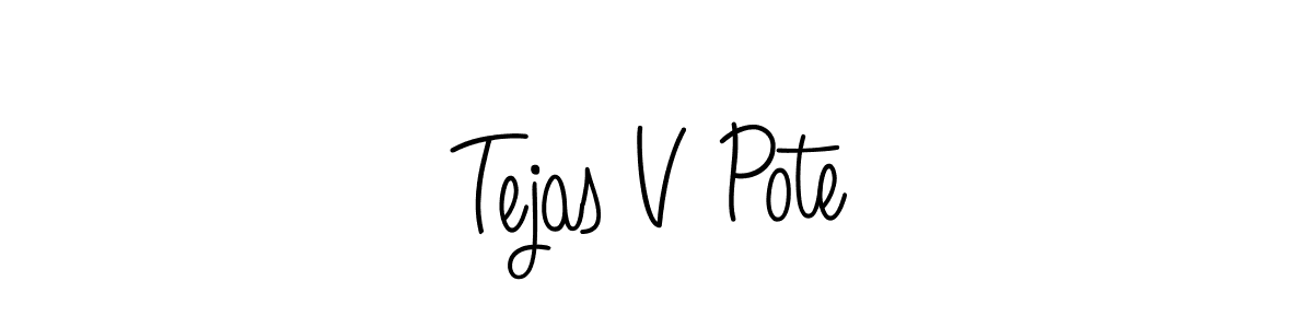 Check out images of Autograph of Tejas V Pote name. Actor Tejas V Pote Signature Style. Angelique-Rose-font-FFP is a professional sign style online. Tejas V Pote signature style 5 images and pictures png