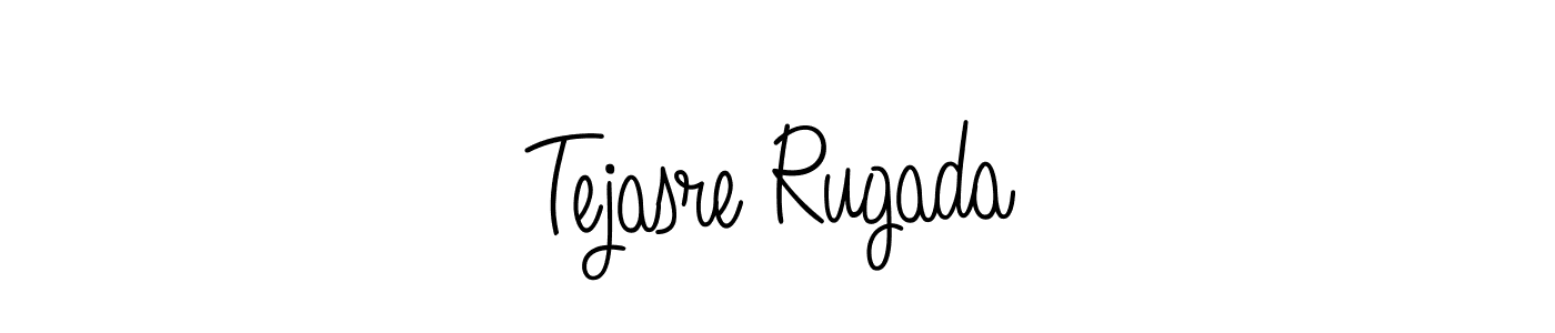 Also we have Tejasre Rugada name is the best signature style. Create professional handwritten signature collection using Angelique-Rose-font-FFP autograph style. Tejasre Rugada signature style 5 images and pictures png
