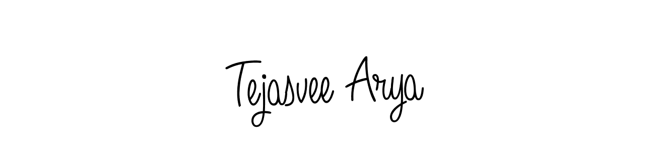 Also You can easily find your signature by using the search form. We will create Tejasvee Arya name handwritten signature images for you free of cost using Angelique-Rose-font-FFP sign style. Tejasvee Arya signature style 5 images and pictures png