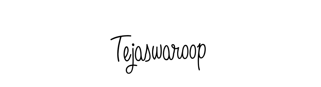How to make Tejaswaroop signature? Angelique-Rose-font-FFP is a professional autograph style. Create handwritten signature for Tejaswaroop name. Tejaswaroop signature style 5 images and pictures png