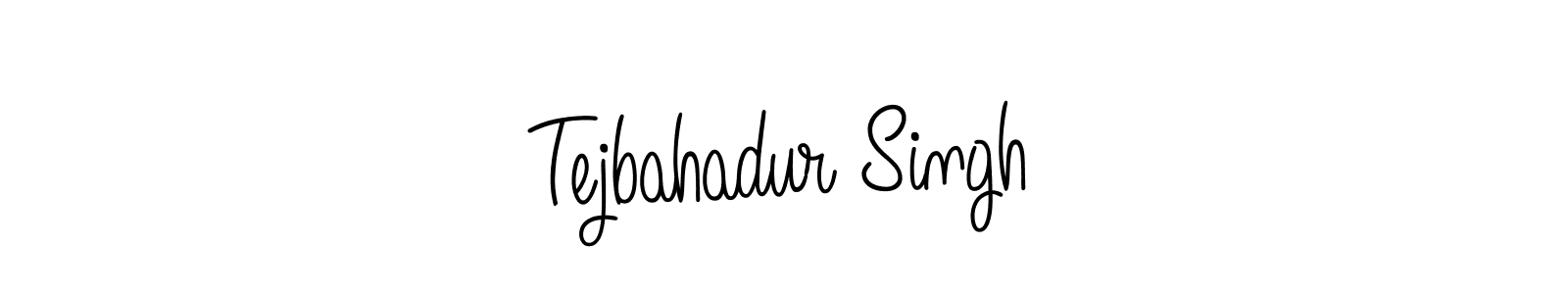 Tejbahadur Singh stylish signature style. Best Handwritten Sign (Angelique-Rose-font-FFP) for my name. Handwritten Signature Collection Ideas for my name Tejbahadur Singh. Tejbahadur Singh signature style 5 images and pictures png