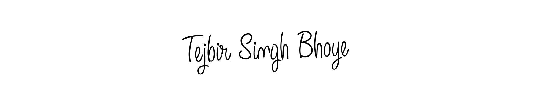 Check out images of Autograph of Tejbir Singh Bhoye name. Actor Tejbir Singh Bhoye Signature Style. Angelique-Rose-font-FFP is a professional sign style online. Tejbir Singh Bhoye signature style 5 images and pictures png