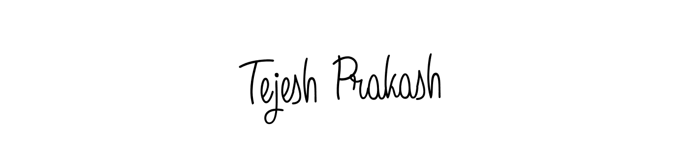 Angelique-Rose-font-FFP is a professional signature style that is perfect for those who want to add a touch of class to their signature. It is also a great choice for those who want to make their signature more unique. Get Tejesh Prakash name to fancy signature for free. Tejesh Prakash signature style 5 images and pictures png