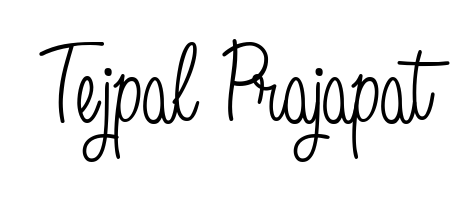 Personalize your online presence with Tejpal Prajapat signature rendered in elegant Angelique-Rose-font-FFP font. Great for website footers and blogs. Tejpal Prajapat signature style 5 images and pictures png