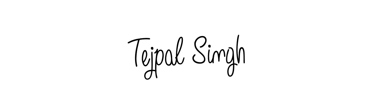 How to make Tejpal Singh name signature. Use Angelique-Rose-font-FFP style for creating short signs online. This is the latest handwritten sign. Tejpal Singh signature style 5 images and pictures png