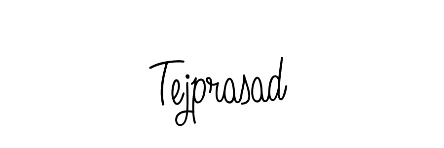 How to make Tejprasad name signature. Use Angelique-Rose-font-FFP style for creating short signs online. This is the latest handwritten sign. Tejprasad signature style 5 images and pictures png