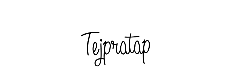 Use a signature maker to create a handwritten signature online. With this signature software, you can design (Angelique-Rose-font-FFP) your own signature for name Tejpratap. Tejpratap signature style 5 images and pictures png