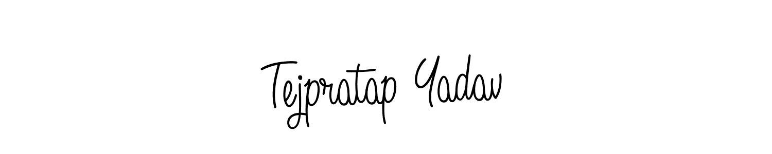 How to make Tejpratap Yadav signature? Angelique-Rose-font-FFP is a professional autograph style. Create handwritten signature for Tejpratap Yadav name. Tejpratap Yadav signature style 5 images and pictures png