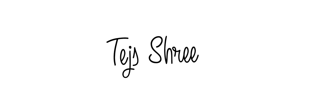 The best way (Angelique-Rose-font-FFP) to make a short signature is to pick only two or three words in your name. The name Tejs Shree include a total of six letters. For converting this name. Tejs Shree signature style 5 images and pictures png