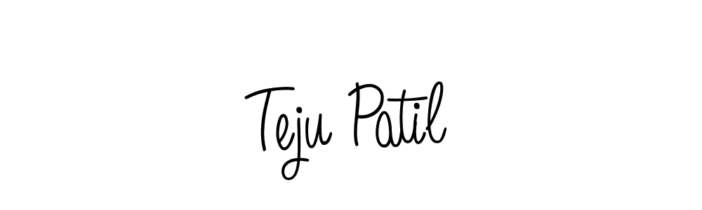 How to make Teju Patil signature? Angelique-Rose-font-FFP is a professional autograph style. Create handwritten signature for Teju Patil name. Teju Patil signature style 5 images and pictures png