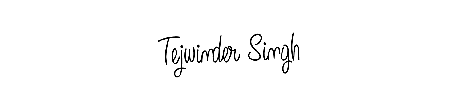 Also we have Tejwinder Singh name is the best signature style. Create professional handwritten signature collection using Angelique-Rose-font-FFP autograph style. Tejwinder Singh signature style 5 images and pictures png