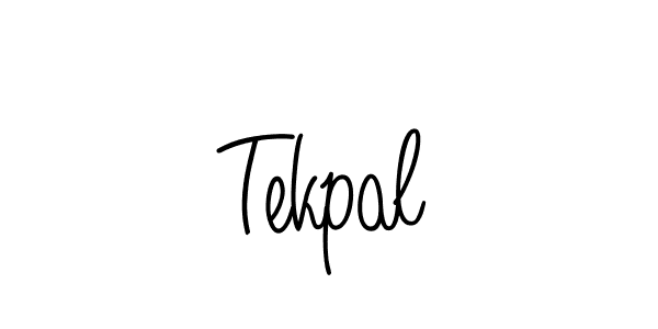 The best way (Angelique-Rose-font-FFP) to make a short signature is to pick only two or three words in your name. The name Tekpal include a total of six letters. For converting this name. Tekpal signature style 5 images and pictures png